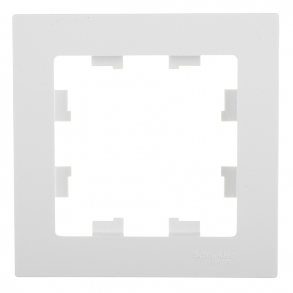 Рамка Schneider Electric Atlas Design ATN000101 одноместная универсальная белая